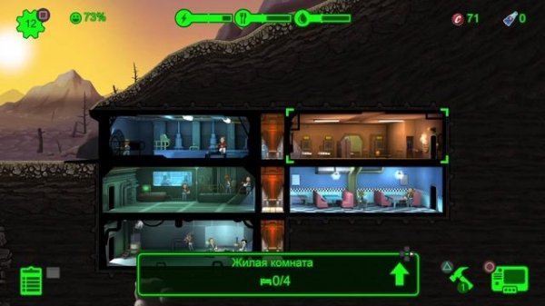 Fallout Shelter - Симулятор убежища Vault Tec (PS4) / Fallout Shelter ОБЗОР PS4
