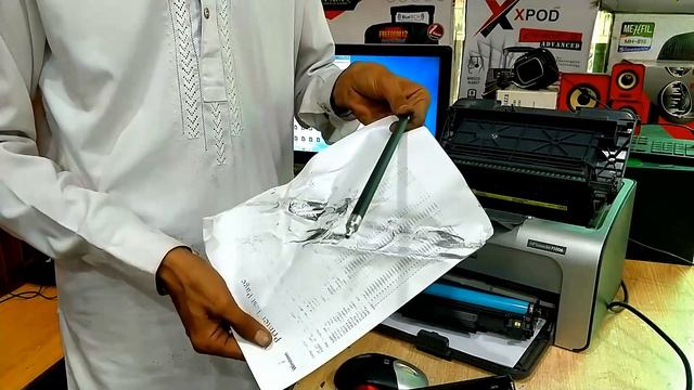 how to Dark & increase any Hp laserjet printer bad & low printing result at home | Free Tips & Tric смотреть онлайн