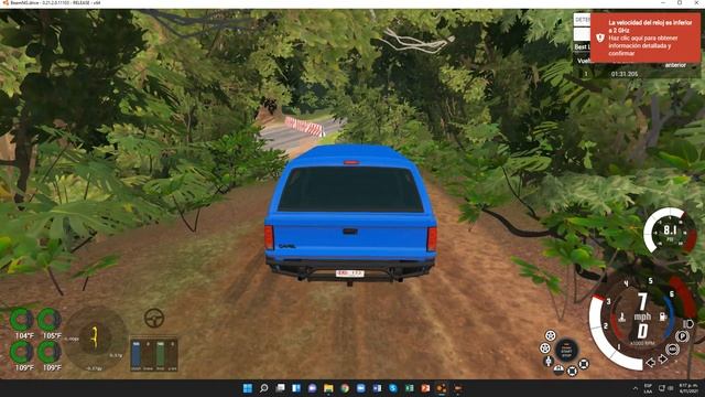 BeamNG.drive (Pruebas contrarreloj) (Ford Bronco (1980)) смотреть онлайн