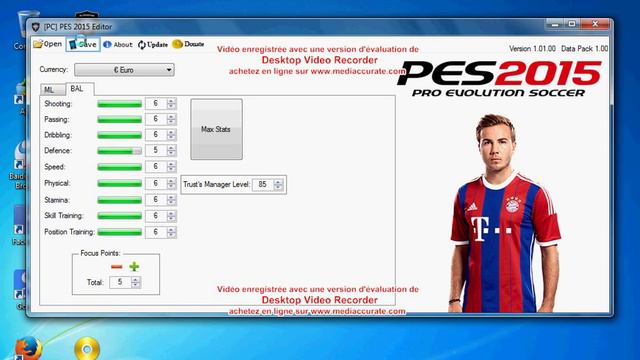 PES 2015 Save Editor смотреть онлайн