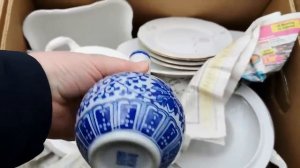 НОВЫЙ ПОХОД на БАРАХОЛКу в ГЕРМАНИИ! Уличный БЛОШИНЫЙ РЫНОК в ГЕРМАНИИ! Много ФАРФОРА в КОРОБКах!