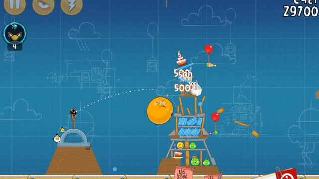🐦🐖Let's Play Angry Birds. Episode 7 "Birdday Party" part 2 Walkthrough. смотреть онлайн