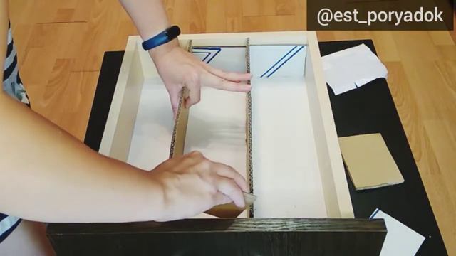 Разделители в ящик своими руками смотреть онлайн