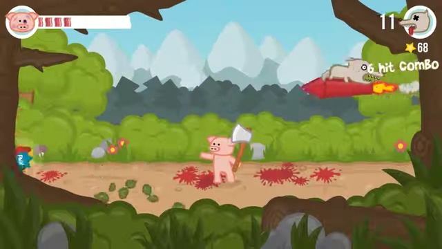 DESTRUCTIVE PIG- Iron Snout Gameplay смотреть онлайн