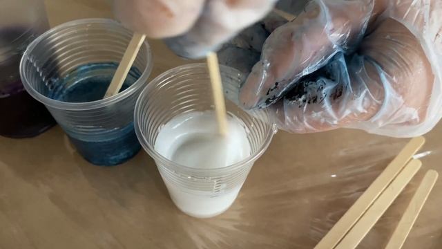 Эпоксидная смола. Урок КОСМОС в технике Resin Art смотреть онлайн