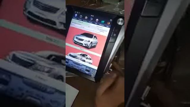 Штатная магнитола Toyota Camry V50/V55 2012-2017 стиль Tesla смотреть онлайн