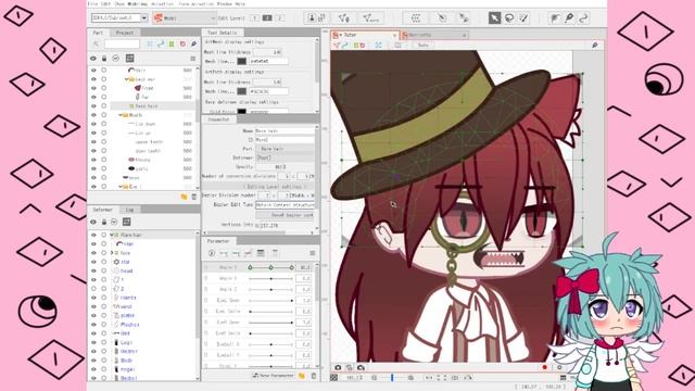 Туториал по Live2D Cubism (gacha Club)