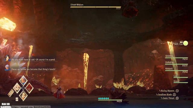 Tales of Arise Pt28 Berg Volcano Guide! Efreet Malum Boss! Finding Renan Ship!