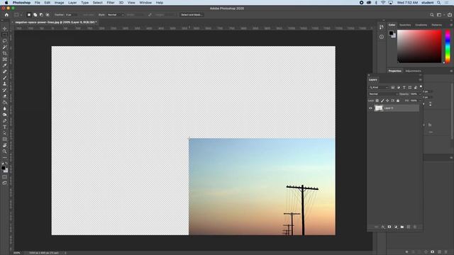 Photoshop - Content Aware Scale Tool смотреть онлайн