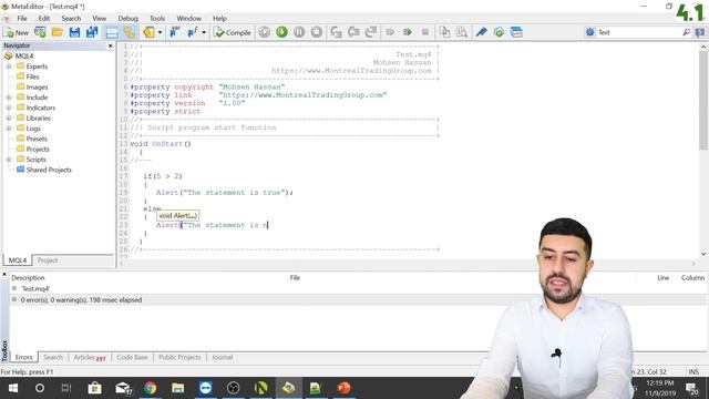 Forex Algorithmic Trading Course: Learn How to Code on MQL4 (STEP BY STEP) смотреть онлайн