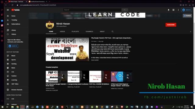 006. Bangla PHP File Handling | Uploading part #01 | ⚡Advanced PHP Tutorial⚡ | Nirob Hasan смотреть онлайн