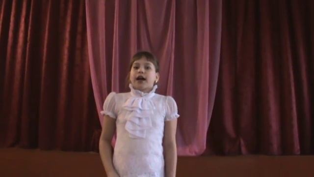 Злата Котикова читает произведение «Весенние воды (Еще в полях белеет снег…)» Ф. И. Тютчева смотреть онлайн
