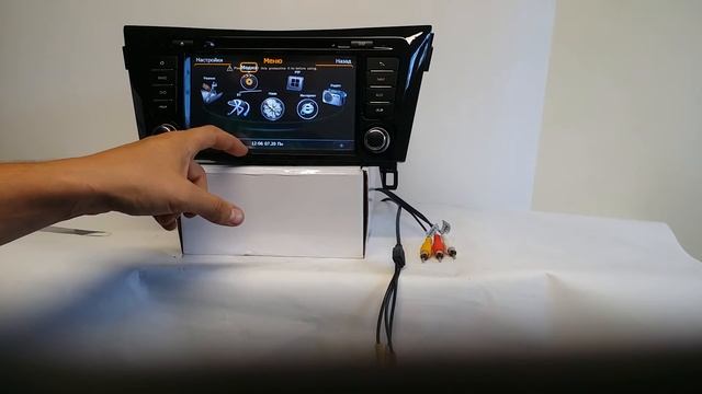 Штатная магнитола Winca C353 S100 Nissan Qashqai 2014 смотреть онлайн