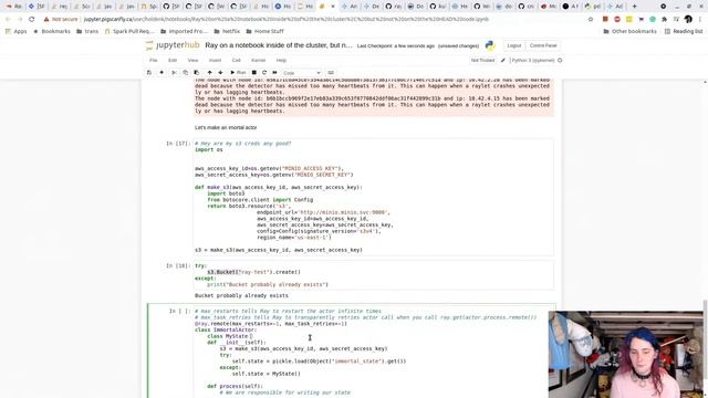 Connecting our ray NB to our new ray cluster on Kube :D смотреть онлайн