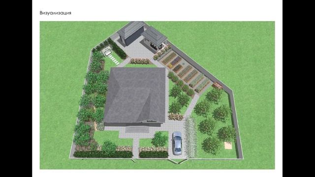 Проект участка 8,5 соток смотреть онлайн