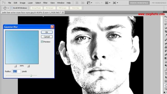 Photos To A Pencil Dots Drawings In Photoshop
