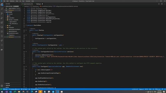 ASP.NET Core Oracle สอนวิธีใช้ NET Core เชื่อมต่อ Oracle смотреть онлайн