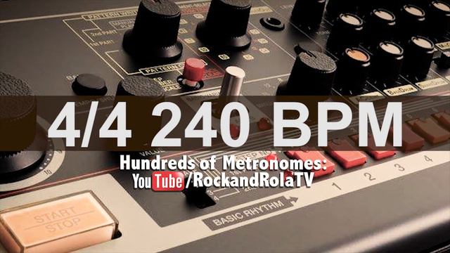 🔴 240 BPM Boutique TR-08 Drum Metronome смотреть онлайн