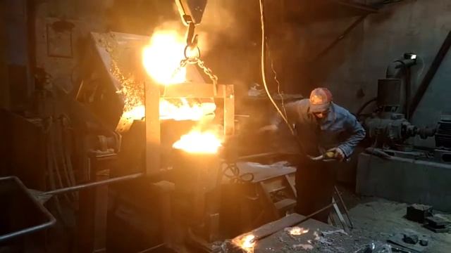 Разливка стали