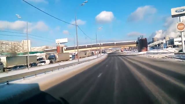 МКАД мега пробка и куча фур смотреть онлайн