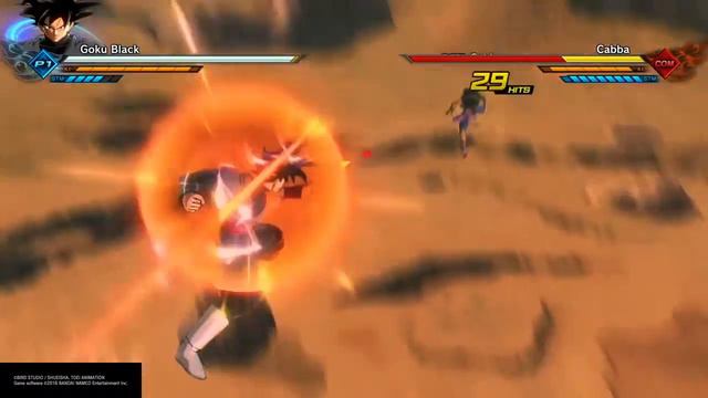 Dragon Ball Xenoverse 2: Goku Black Max flash combos! смотреть онлайн