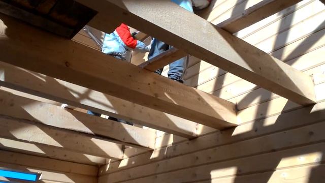 118-15 - Монтаж Изоспан FS с нижней стороны стропильных ног смотреть онлайн