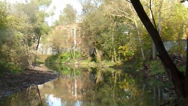 Осень в Александрове. Мост охраняют белые львы. Таинственный завод. смотреть онлайн