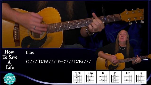 How To Play How To Save A Life On Guitar смотреть онлайн