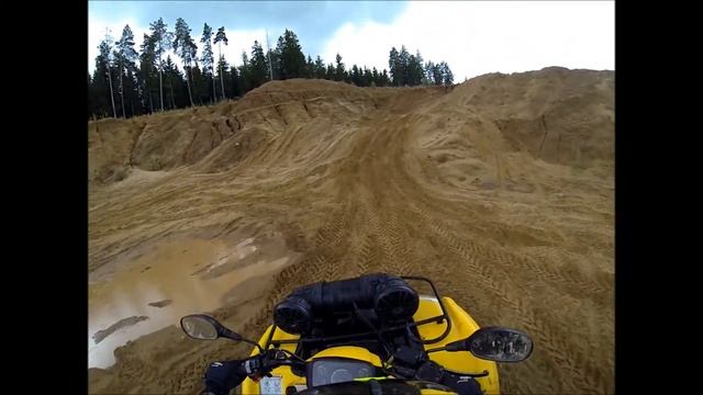 Второе видео с квадрика