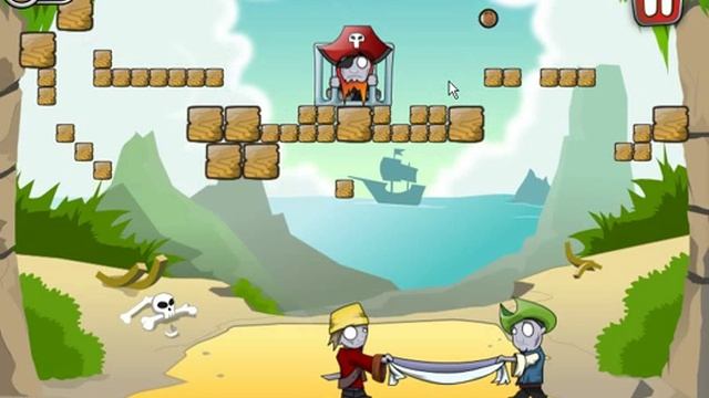 Rescue The Pirate - Арканоид - LEVEL 2 смотреть онлайн