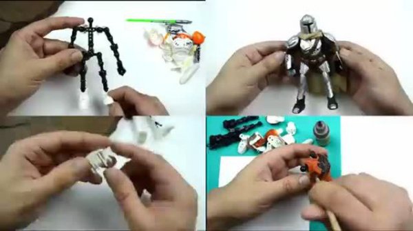 Как сделать кастомную фигурку мандалорца ( Lego red перезалив )