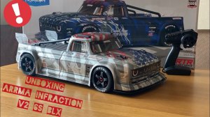 Arrma Infraction V2 6S BLX unboxing и ШОКОВЫЕ впечатления - куда потратить 60000 руб.? | poritor rc