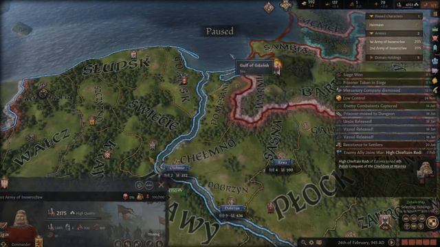 Kingdom of Poland #17 Royal Succession - Crusader Kings 3 - CK3 Let's Play смотреть онлайн