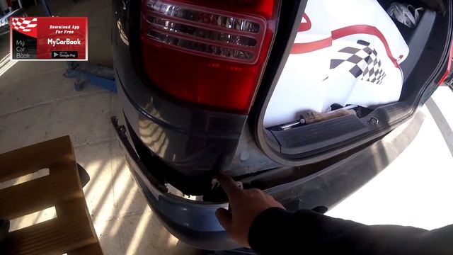 Hyundai MatrixElantra LaVita 2001  2010 rear bumper removal