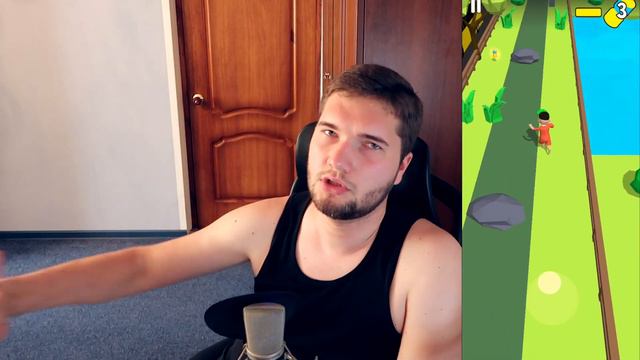 One Guy Run - Мобильная игра от Ивангая?! смотреть онлайн