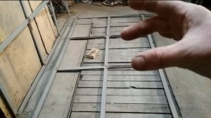 Ворота и каркас на газель. Часть 2.