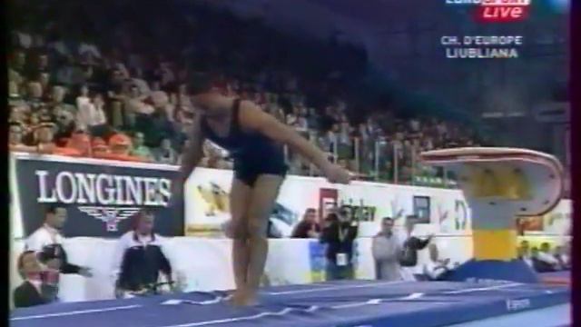 Florent MAREE (FRA) vault - 2004 Europeans Ljubljana Team смотреть онлайн