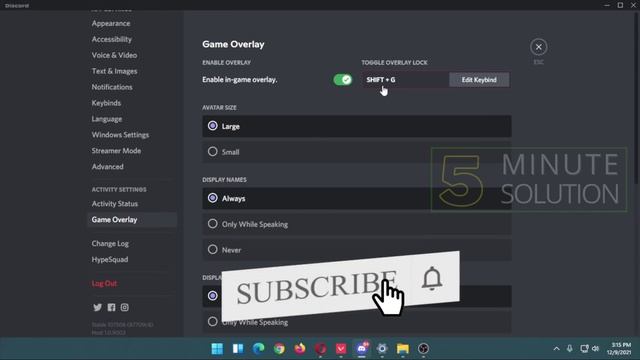 How to enable overlay in discord 2023 | Enable and Setup Discord Game Overlay смотреть онлайн