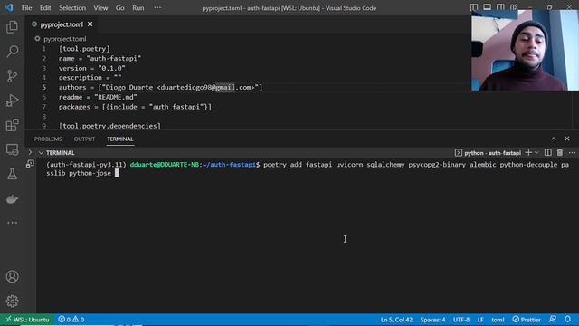 Autenticação no FastAPI com JWT | Estrutura do Projeto смотреть онлайн