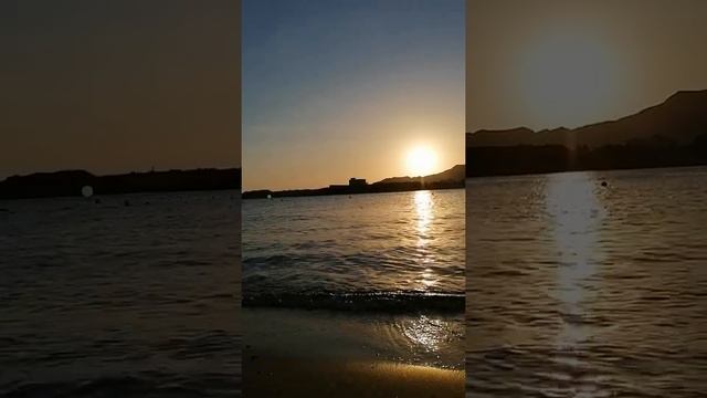 Шум моря. Море. Закат. Шарм-Эль-Шейх. Февраль 2022. Красота. смотреть онлайн