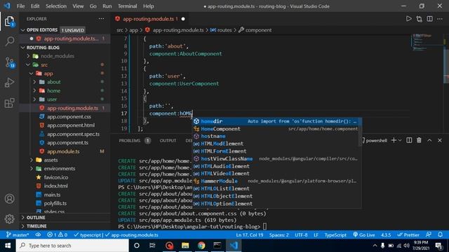 Angular 12 tutorial in Hindi #39 Basic Routing смотреть онлайн