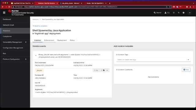 Run-Time Vulnerability Prevention using Red Hat Advanced Cluster Security for Kubernetes смотреть онлайн