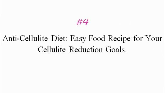Discover How to Get Rid of Cellulite on Thighs and Bum смотреть онлайн
