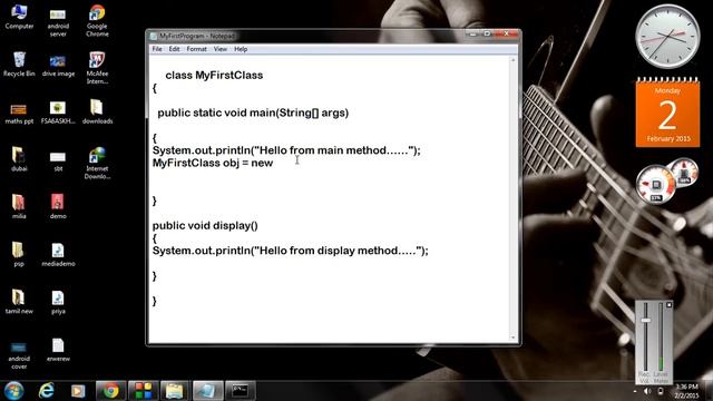 Core Java - 03 - How to create an object of a Class смотреть онлайн