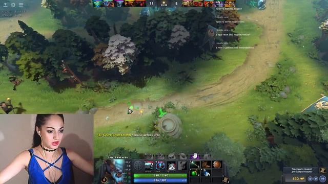 Hachiha_nn - БОГИНЯ dota2 ( СТРИМ для ШКОЛОТЫ)) смотреть онлайн