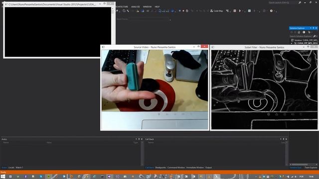Sobel Filter / Nvidia Cuda смотреть онлайн