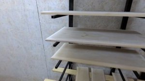 Покраска кухонных фасадов в нежно розовый цвет / Технология покраски фасадов кухни из МДФ