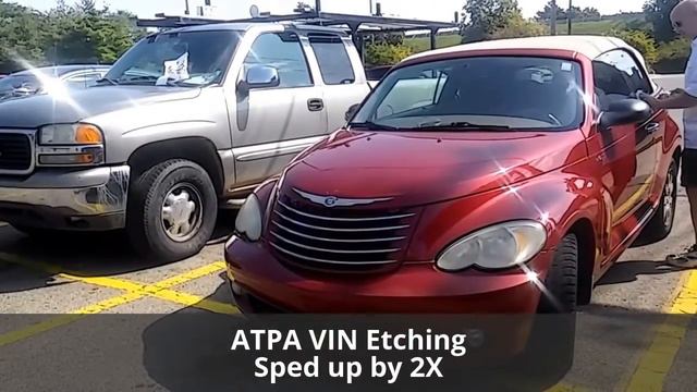 VIN Etching - Sped Up 2X
