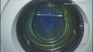 Отжим и финал стирки постельного белья в стиральной машине SAMSUNG DIAMOND