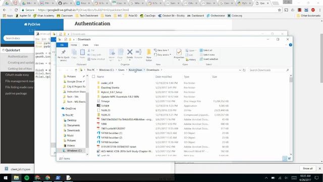 Getting Started with PyDrive смотреть онлайн